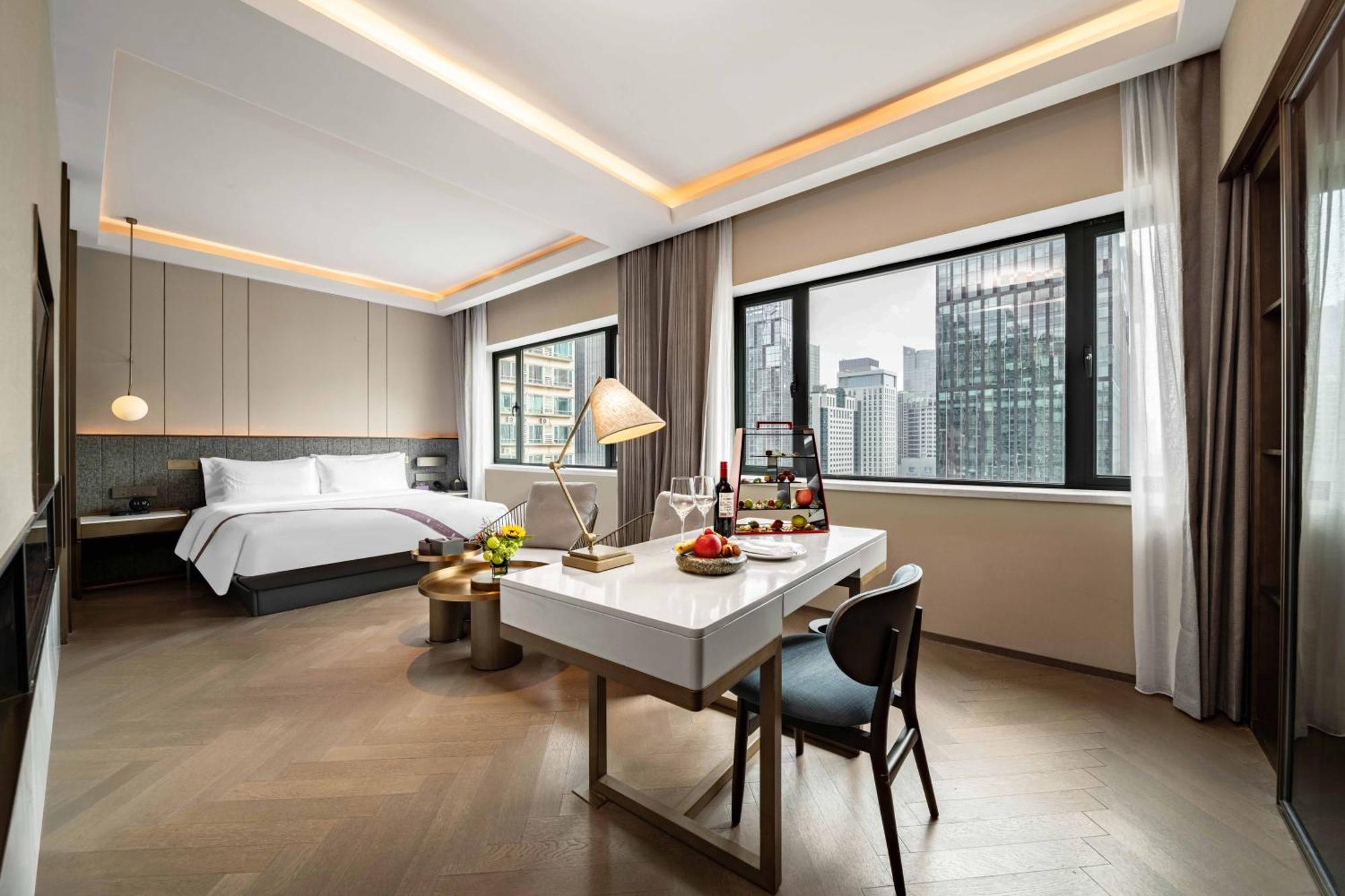 Imperial Traders Elong Hotel - Free Shuttle Bus To Canton Fair Complex & Overseas Buyer Registration Services Buitenkant foto